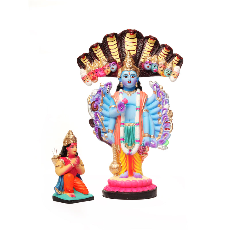 Vishnu Vishwarupa Darshanam Clay Dolls