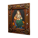 Traditional Lady Canvas Painting