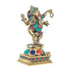 Brass Dancing Ganesha