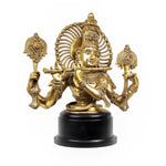 Brass Krishna with Flute