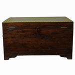 Sheesham Wooden Box With Brass Sheet Work ragaarts.myshopify.com