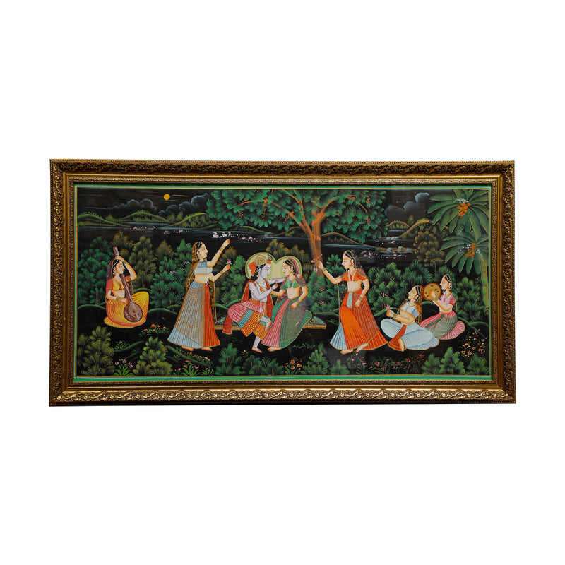 Radha Krishna Marriage Canvas Painting