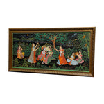 Radha Krishna Marriage Canvas Painting