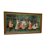 Radha Krishna Marriage Canvas Painting