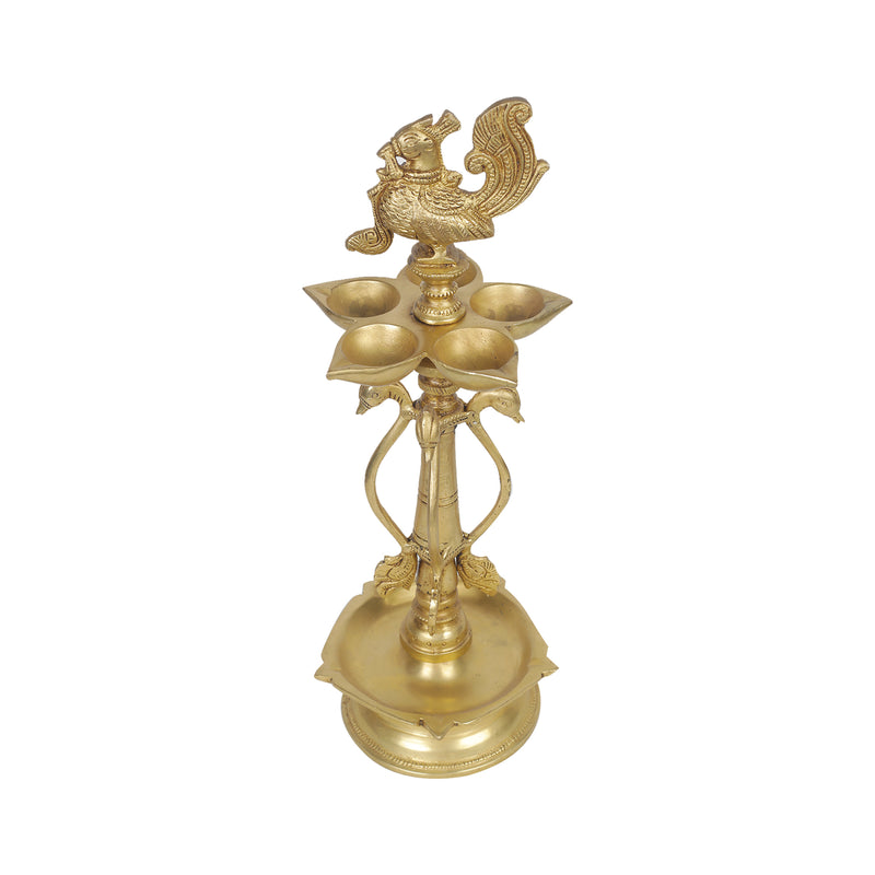 Brass Bird Lamp