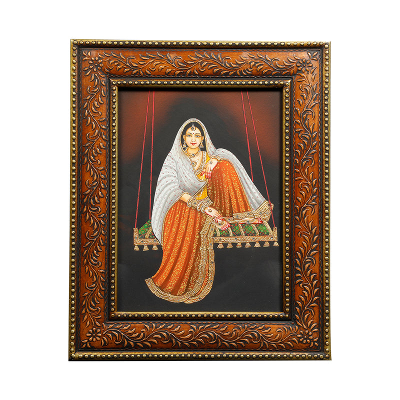 Lady Canvas Painting