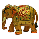 Elephant With Embossed Painting ragaarts.myshopify.com