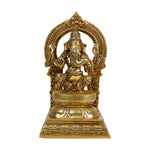 Brass Ganesh With Arch