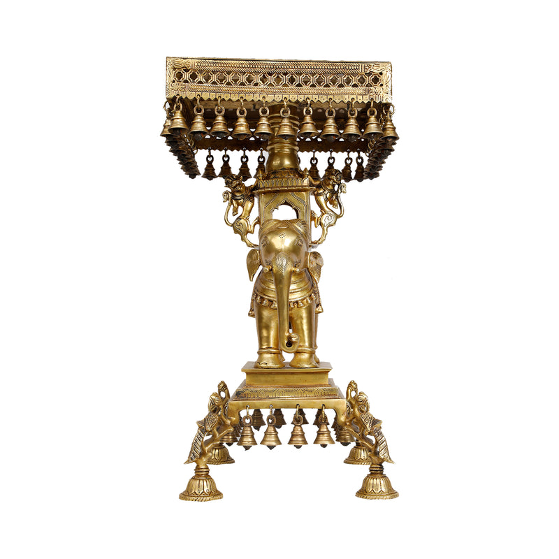 Brass Elephant Chowki