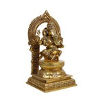 Brass Ganesh With Arch
