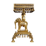 Brass Elephant Chowki