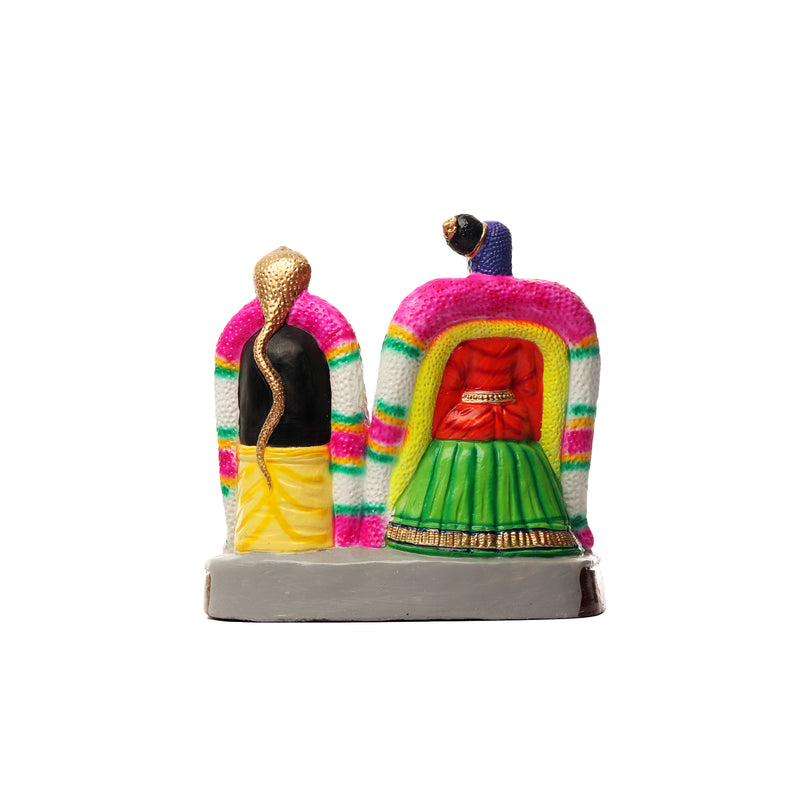 Meenakshi Sundarar Siva Poojai Paper Mesh Dolls Ragaarts