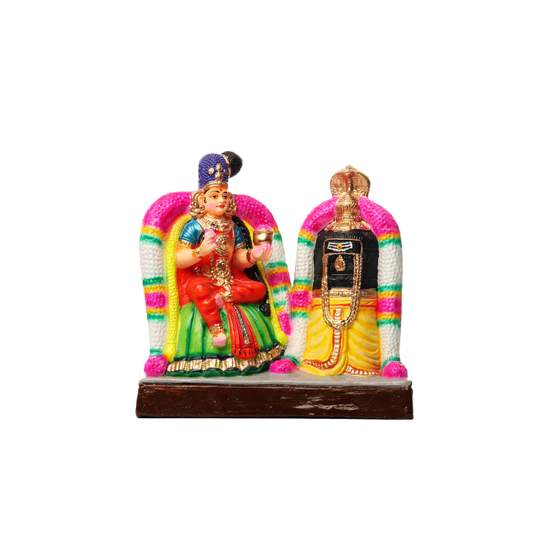 Meenakshi Sundarar Siva Poojai Paper Mesh Dolls
