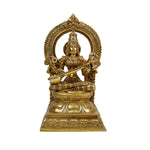 Brass Saraswathi With Arch