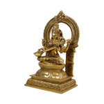 Brass Saraswathi With Arch