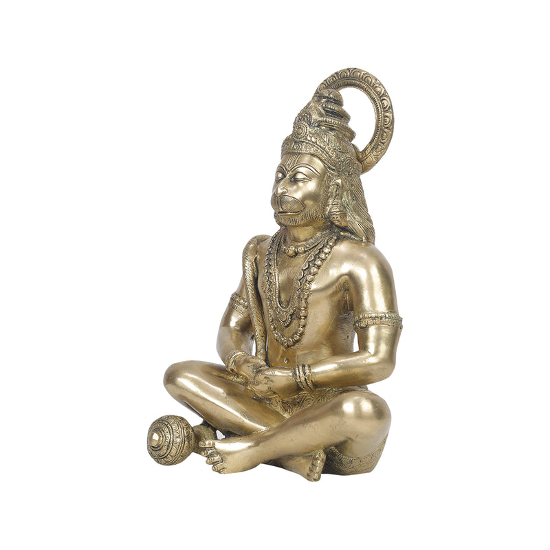 Brass Hanuman Statue