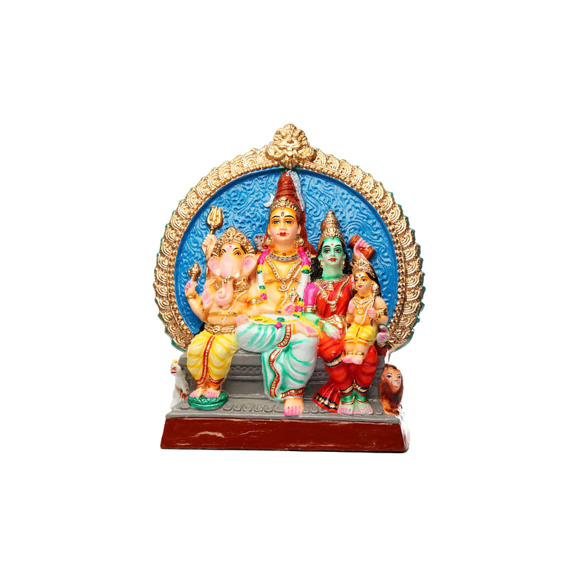 Shiva Family Paper Mesh Dolls