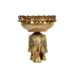 Brass Elephant Urli