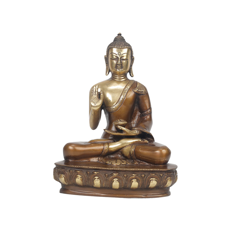 Brass Buddha Idol