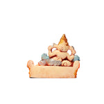 Reading Ganesha Sitting on Diwana