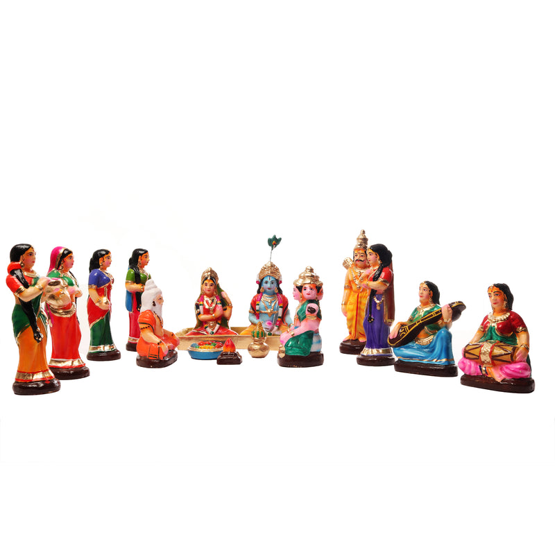 Rukmini Kalyanam  Marriage Set
