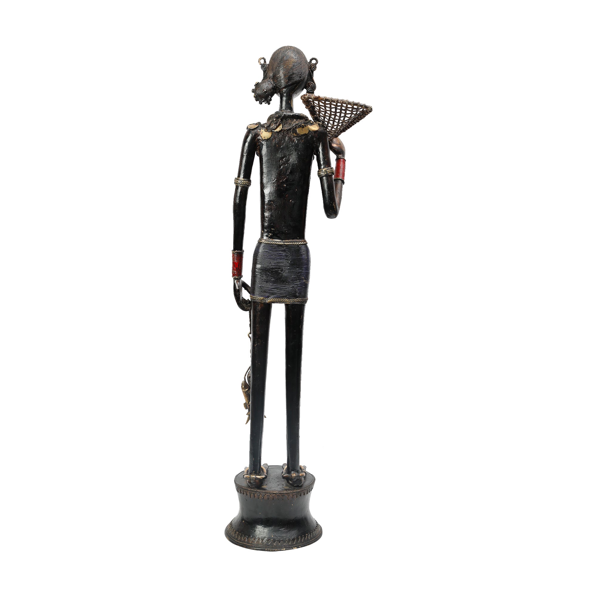 Trible Man Standing - Bastar Art
