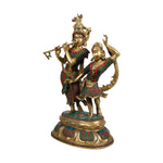 Radha Krishna Dancing Idols