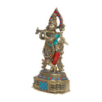Brass Krishna Idol