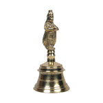 Brass Pooja Bell With Hanuman
