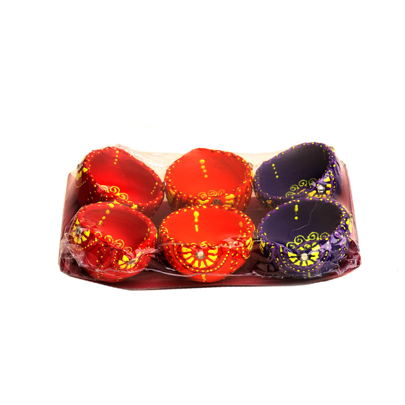 Clay Diya's (Set Of 6)