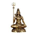 Brass Shiva Sitting