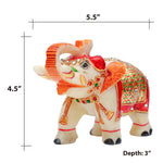 Mp 4in Elephant gold painted T/U ragaarts.myshopify.com