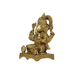 Ganesha Sitting On Double Base