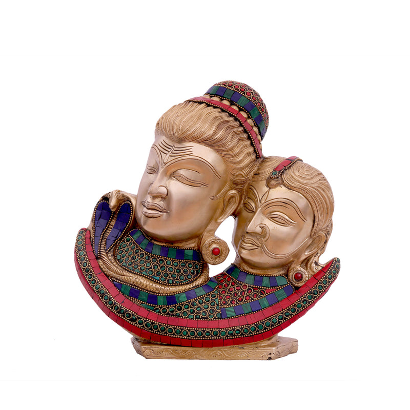 Brass Shiva Parvathi