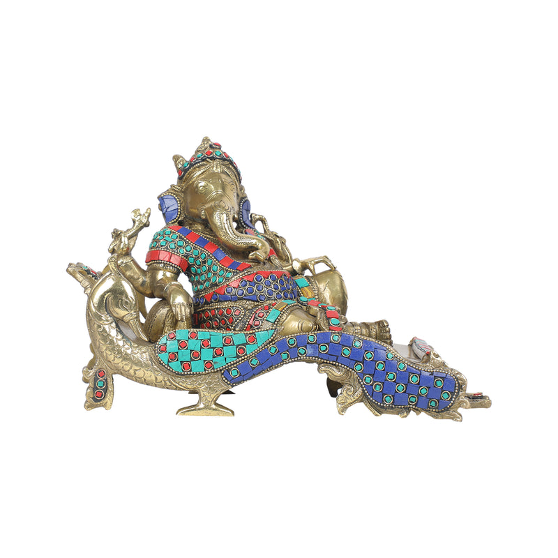 Brass Diwan Ganesha
