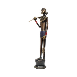 Trible Man Standing - Bastar Art