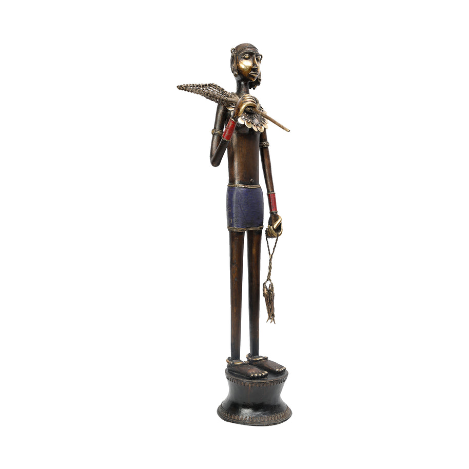 Trible Man Standing - Bastar Art