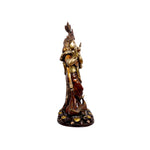 Brass Radha Krishna With Peacock