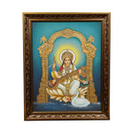 Goddess Saraswathi Devi Canvas Painting