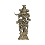 Brass Krishna Idol