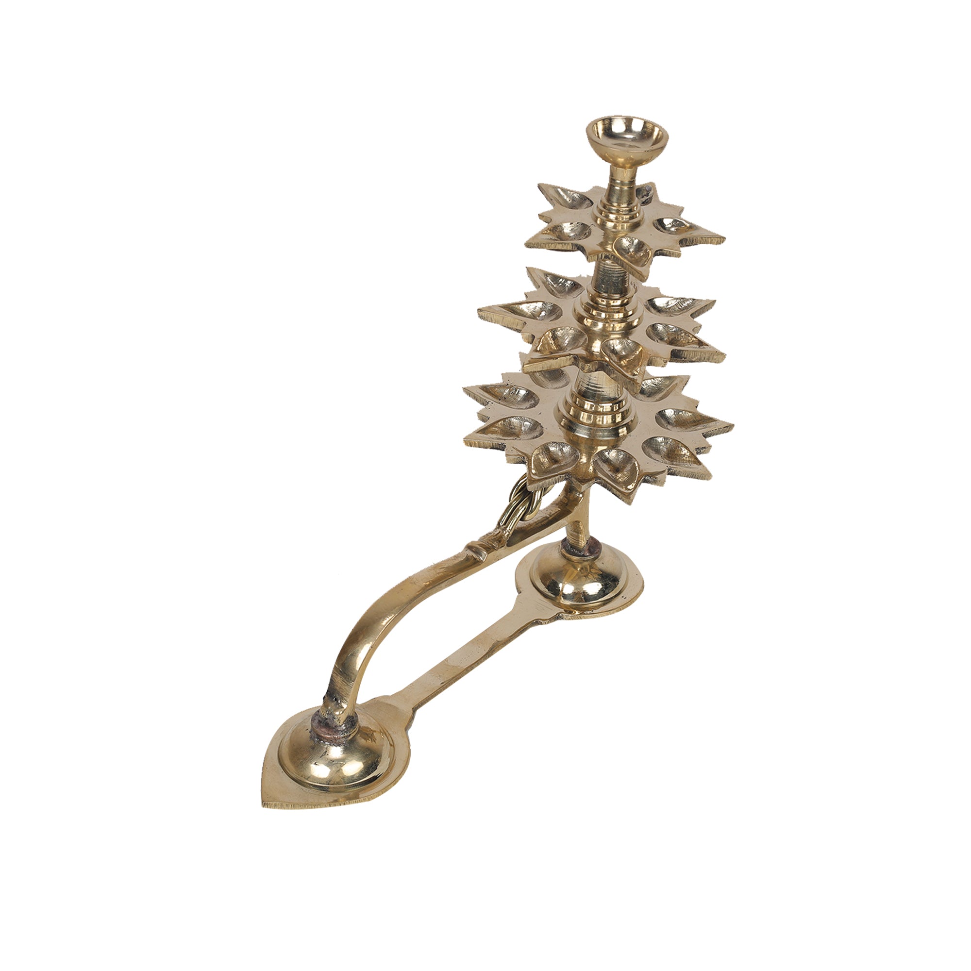 Brass 3 Step Arthi Deepam
