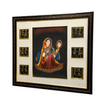 Lady with Mirror Canvas Painting