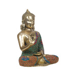 Brass Buddha Stone Work
