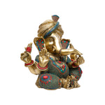 Brass Pagdi Ganesh