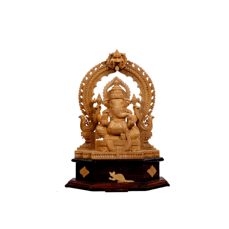 Ganesha With Prabhavali