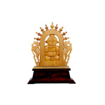 Arch Ganesha - White Wood