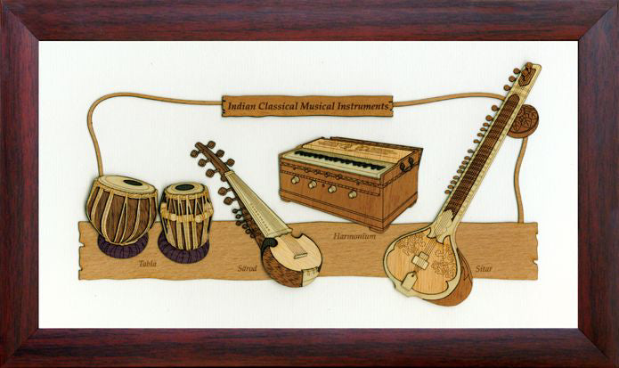 Wh 7X12 Indian Classical Music Instruments ragaarts.myshopify.com
