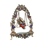 Brass Ganesh With Jhoola