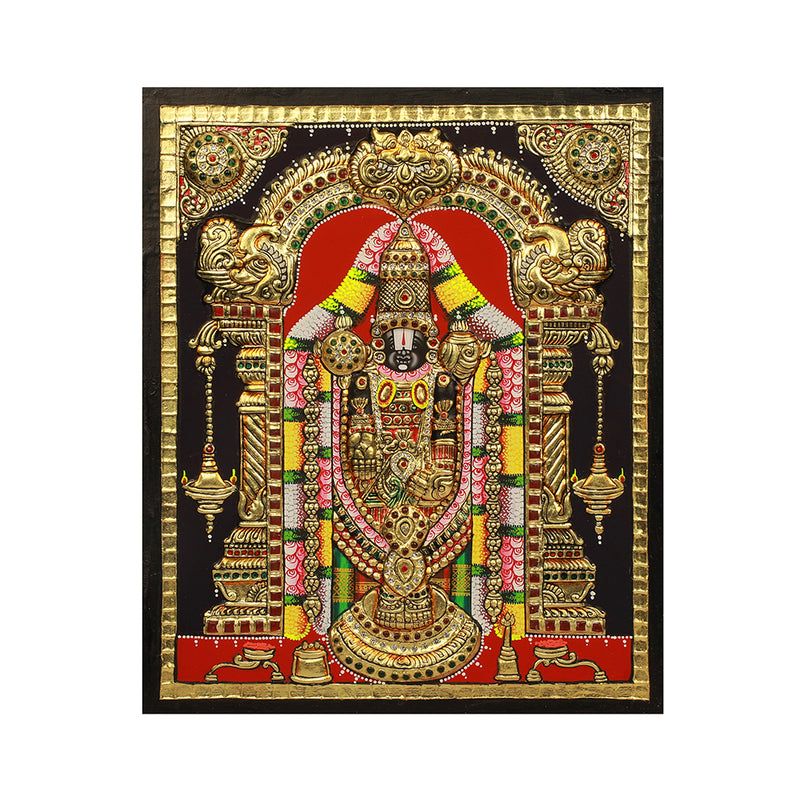 Balaji Tanjore Painting ( Against Order/ Dispatch in 45 Days)