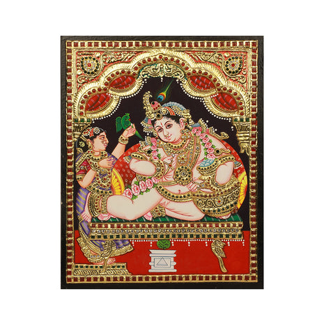 Radha Krishna Tanjore Paintings